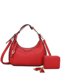 Fashion Shoulder Bag 2-in-1 Set LF474S2 RED
